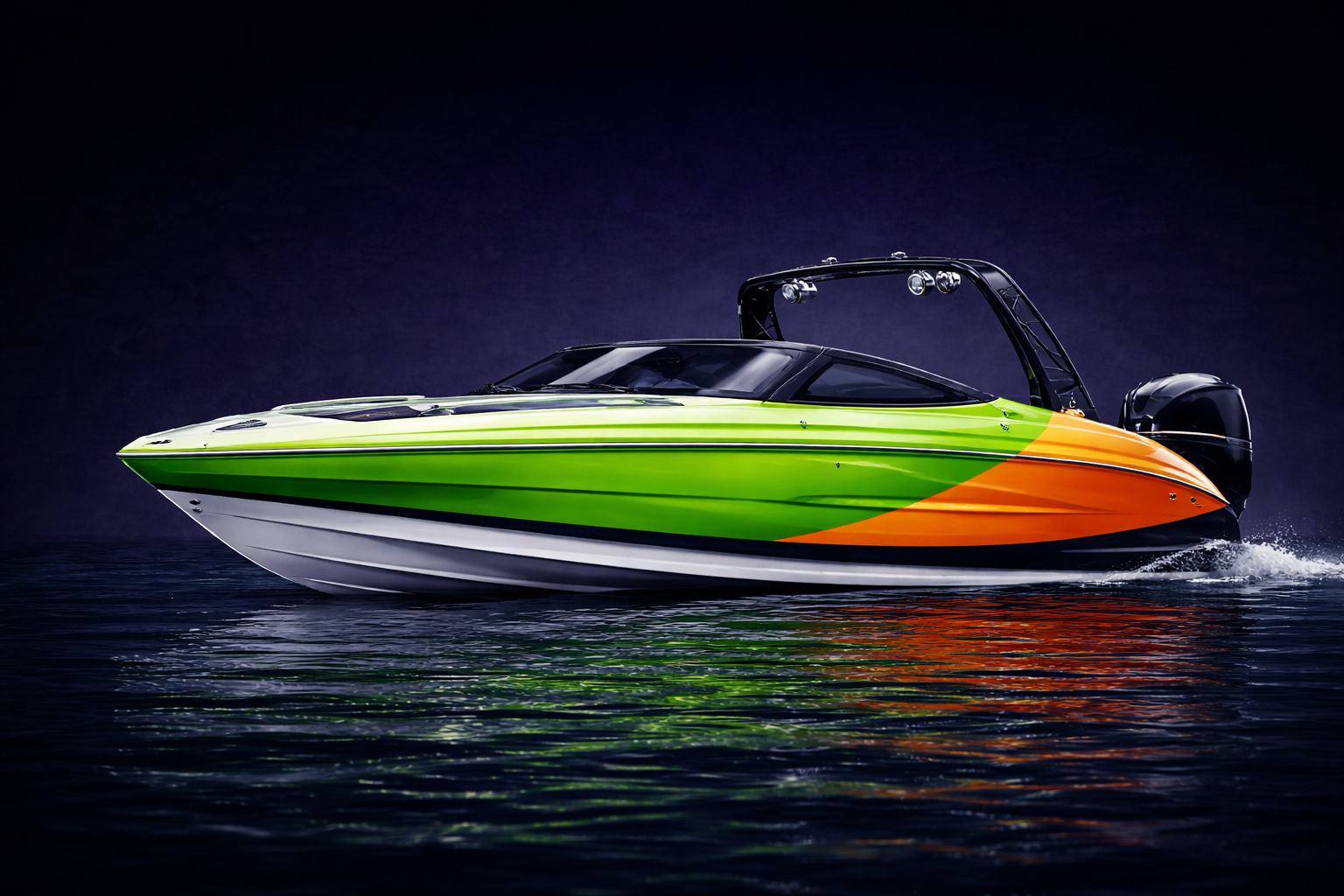 Diseño e instalación de vinil decorativo en embarcación