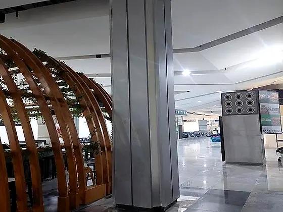 Fachada de alucobond terminada — Aeropuerto Internacional de San José del Cabo, San José del Cabo, BCS