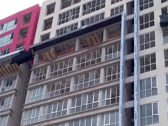 Fachada de alucobond terminada — Departamentos Botanik, Ciudad de México